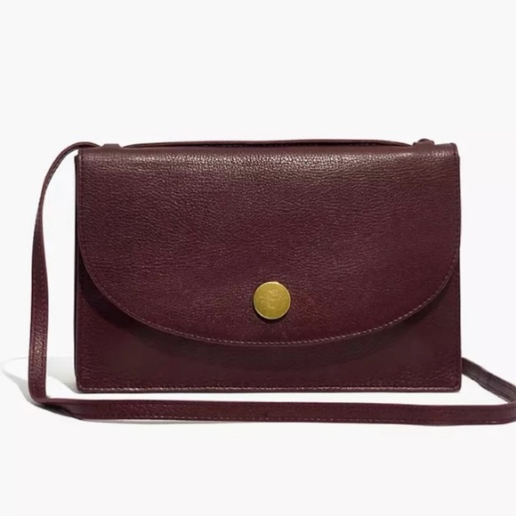 Madewell Burgundy Convertible Crossbody Purse - Picture 2 of 16